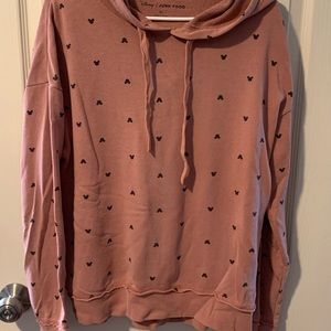 Disney Women’s Mickey Mouse Hoodie Pink